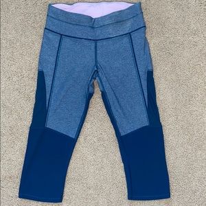 Blue Lululemon leggings